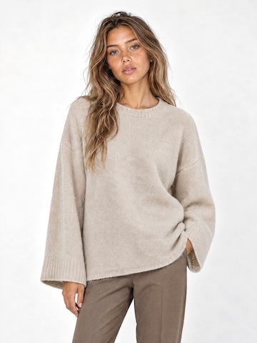 MixRay Pulóver 'Pullover' - fehér: elől
