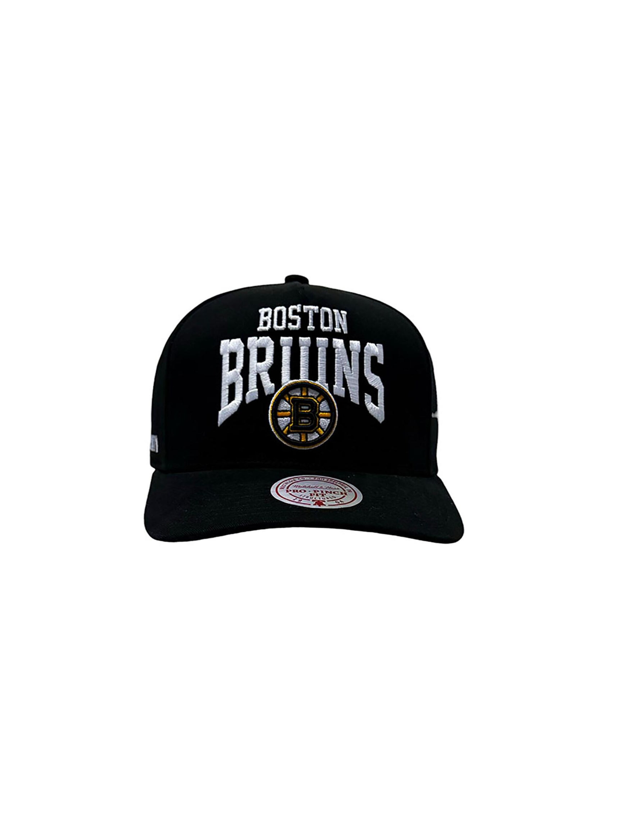 Mitchell & Ness Cap 'Boston Bruins Big Time Pro' in Black