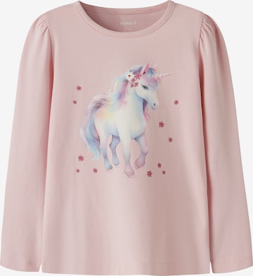 NAME IT Shirt 'NMFKIMIA' in Pink: front