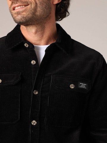 Deeluxe Regular fit Shirt 'ALINO' in Zwart