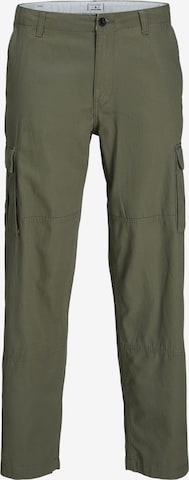 JACK & JONES - Calças cargo 'BILL CODY' em verde: frente