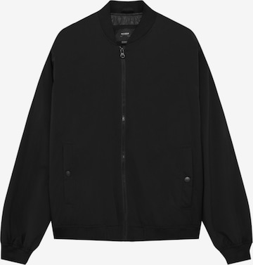 Pull&Bear Prechodná bunda - Čierna: predná strana