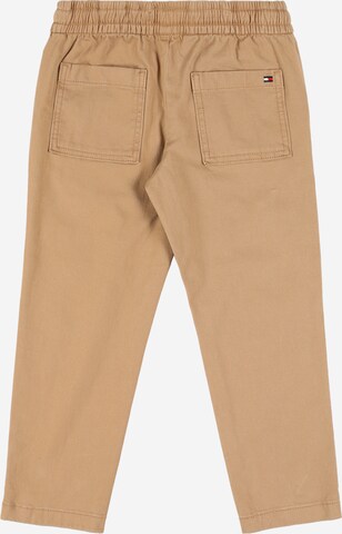 TOMMY HILFIGER Regular Broek in Bruin