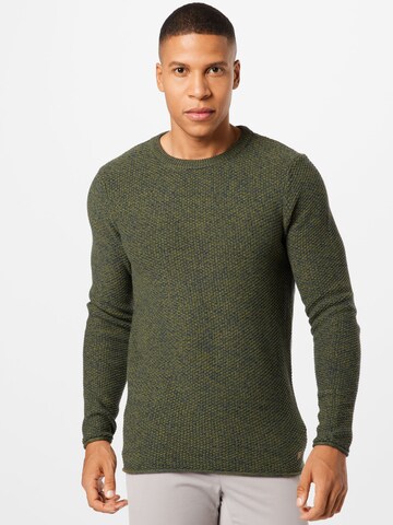 BLEND Sweater in Green: front