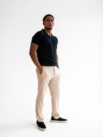INSPR Shirt 'Valero Polo' in Zwart