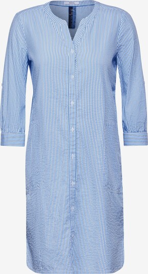 CECIL Blusenkleid in hellblau / weiß, Produktansicht