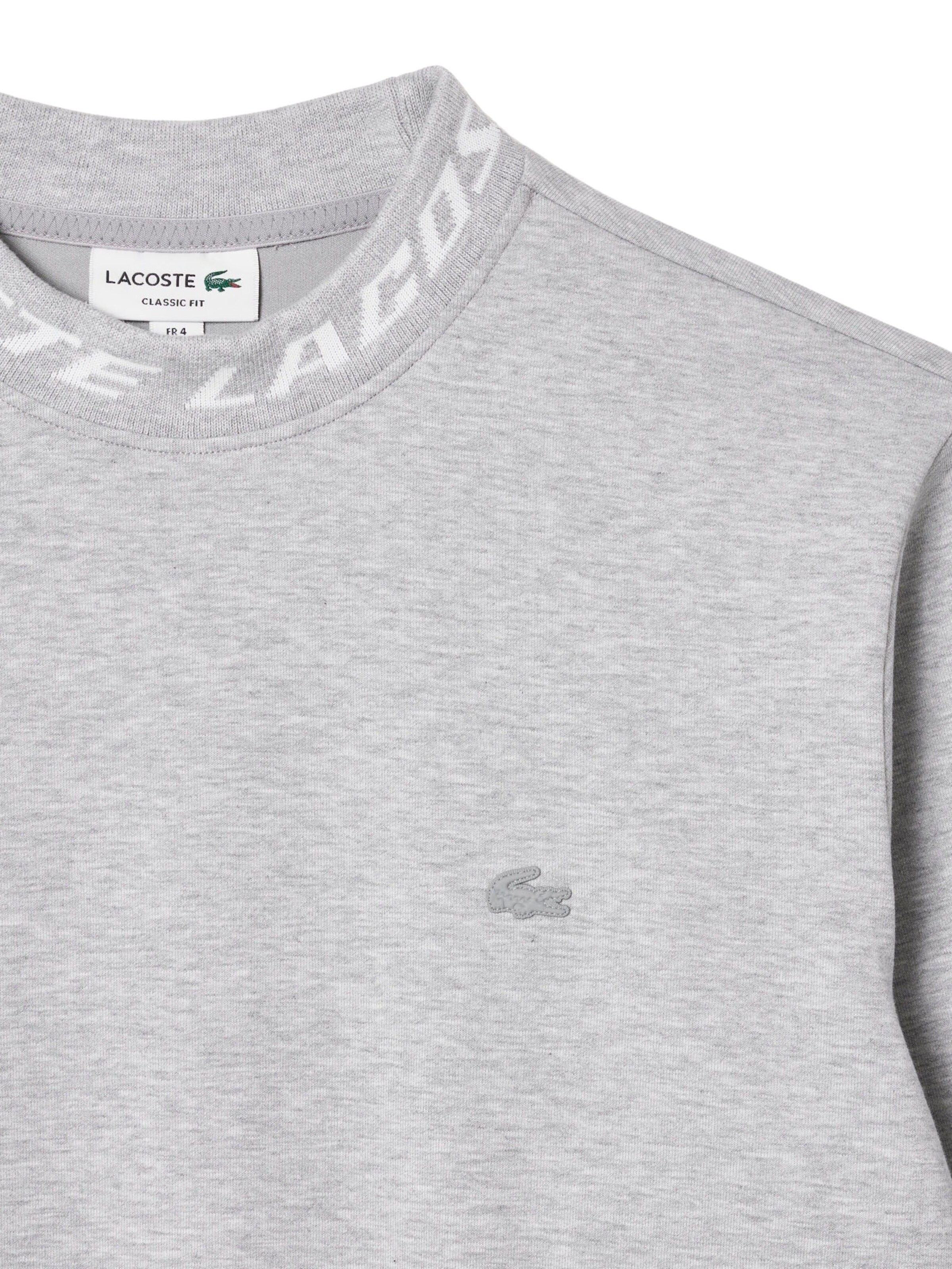 LACOSTE Sweatshirt in Grau