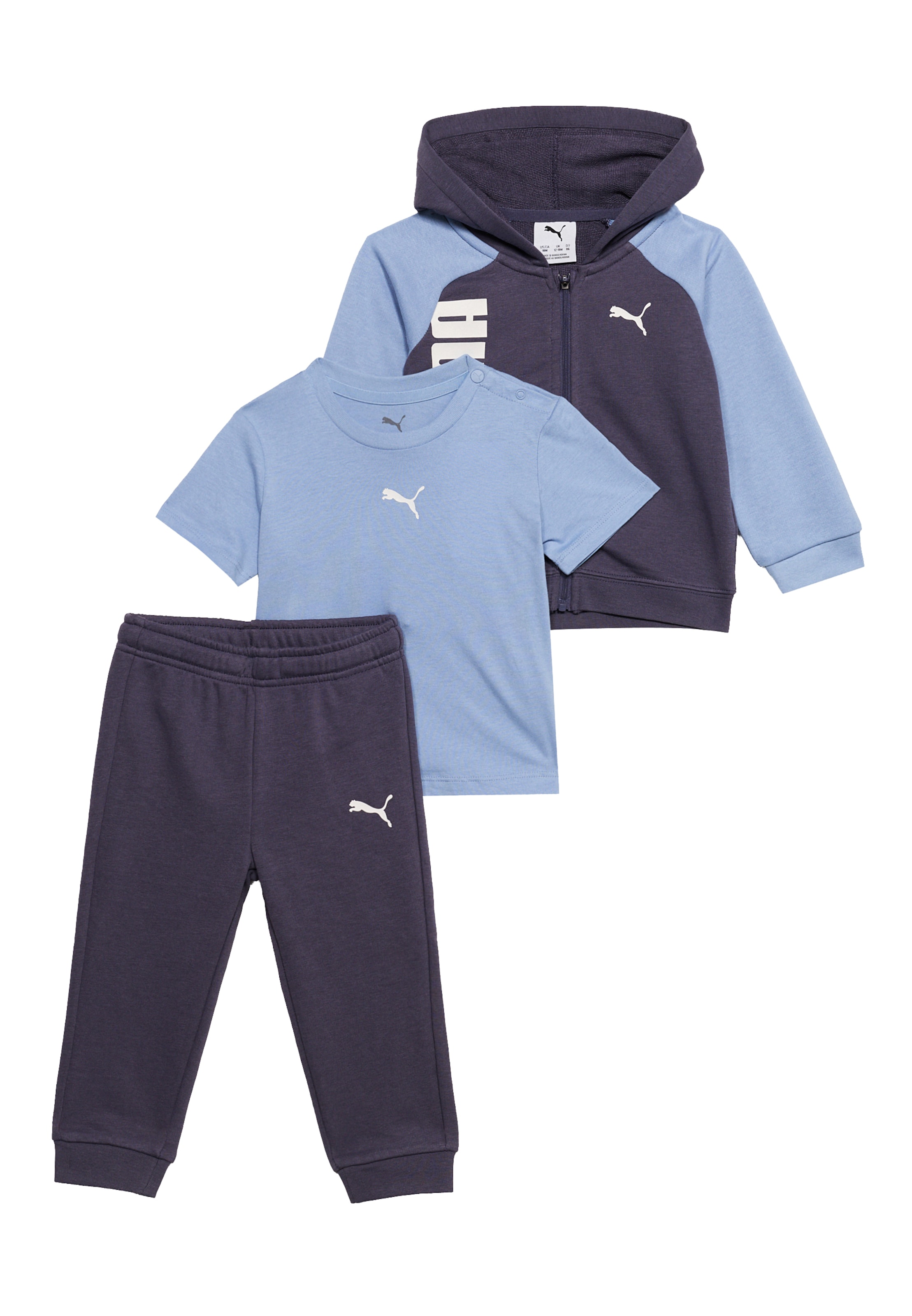 PUMA Set 'Minicats' in Blue: front