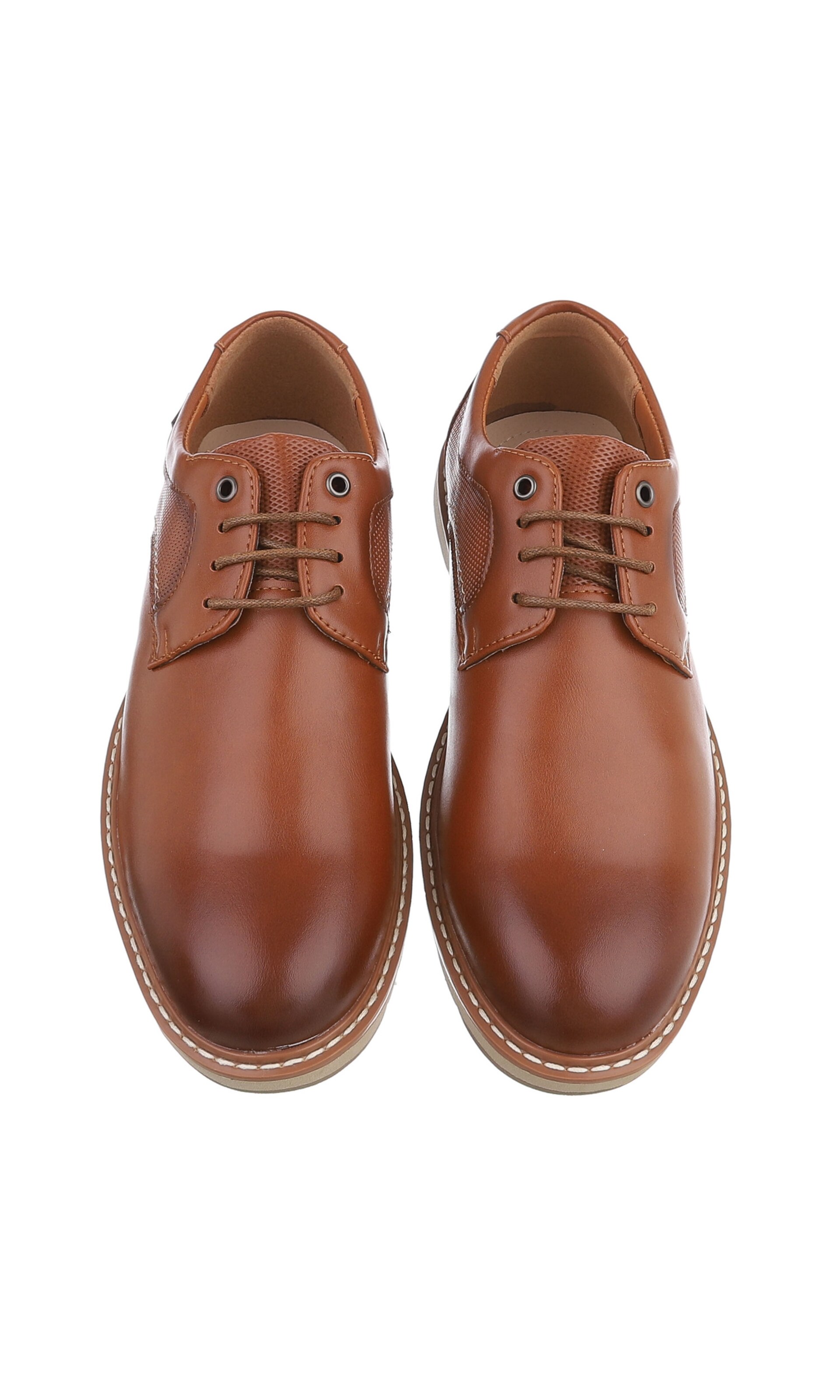 CoolWalk Lace-Up Shoes in Brown