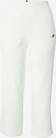 TOMMY HILFIGER Bootcut Kalhoty – bílá: přední strana