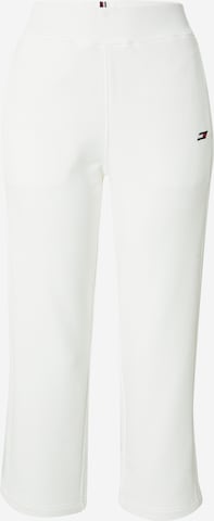 TOMMY HILFIGER Bootcut Broek in Wit: voorkant