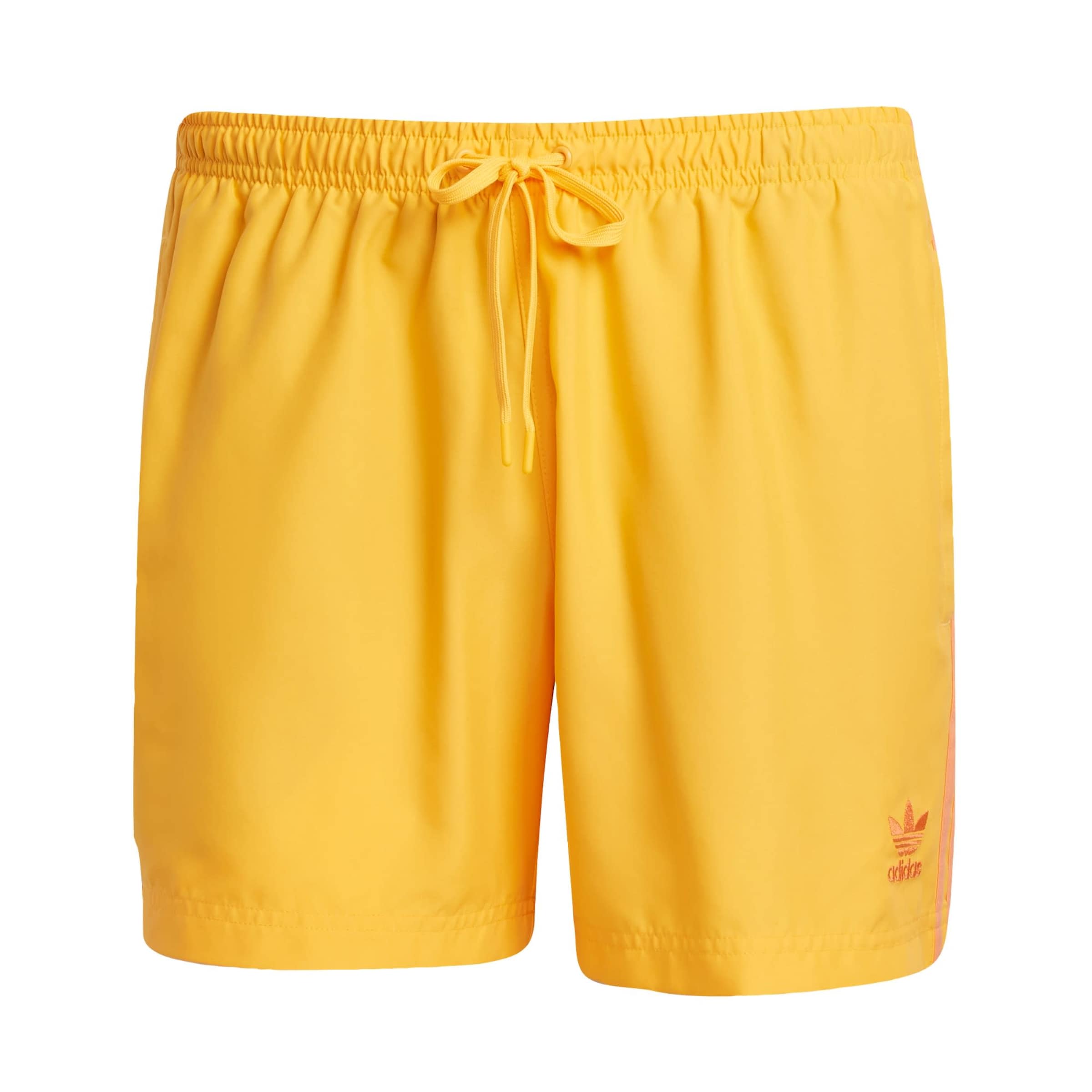 Shorts de bain 'Adicolor' ADIDAS ORIGINALS en jaune : devant