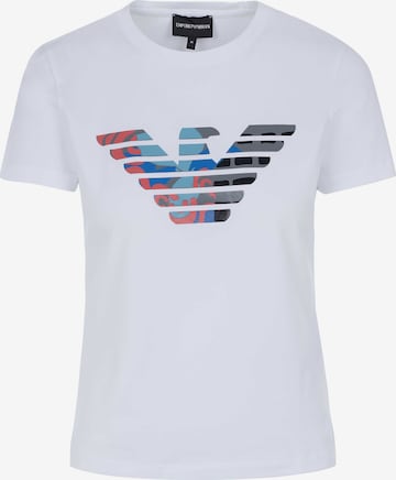 Haut 'Emporio Armani T-Shirt' ARMANI en blanc : devant
