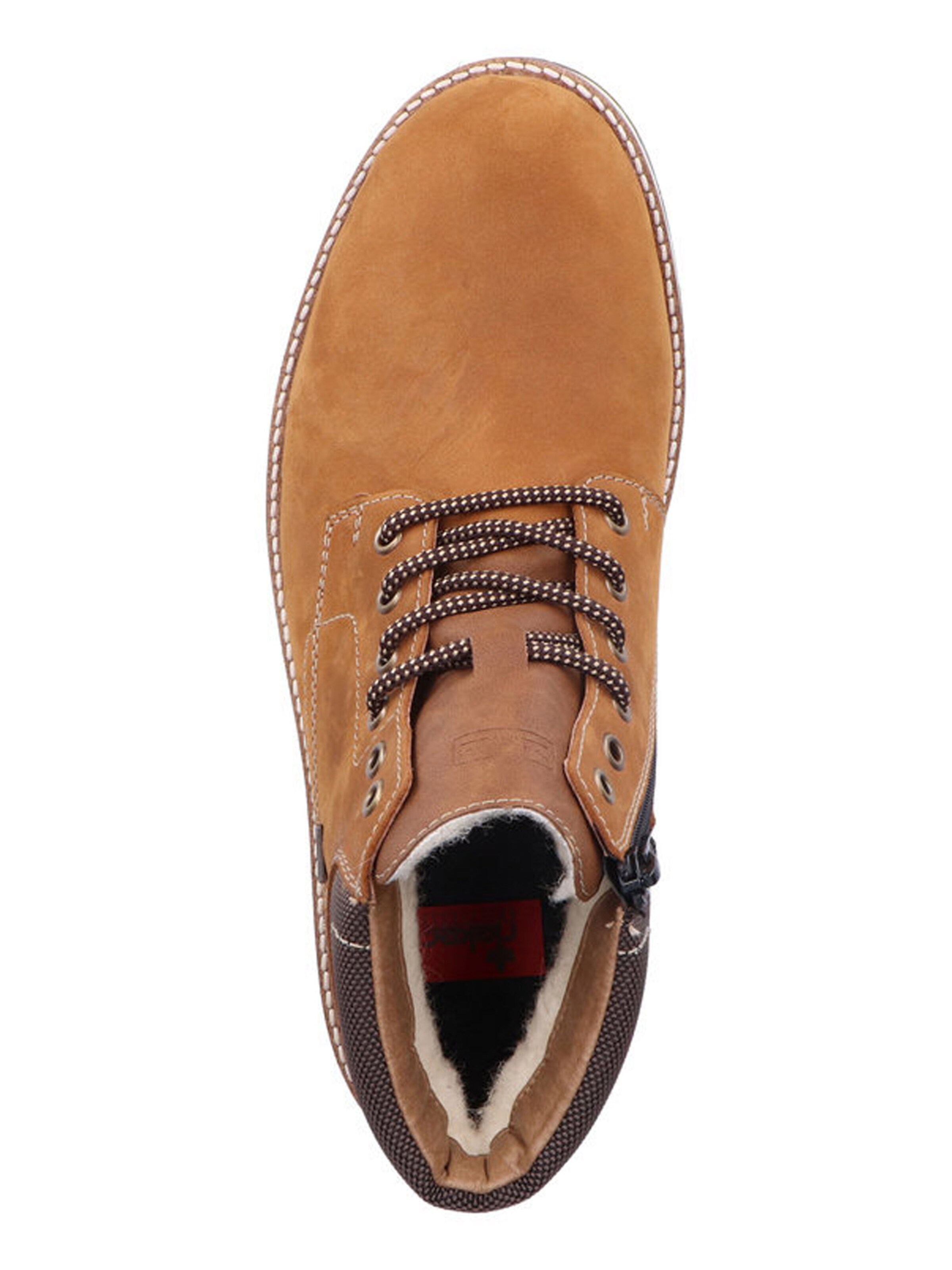 ruda Rieker Auliniai batai su raišteliais