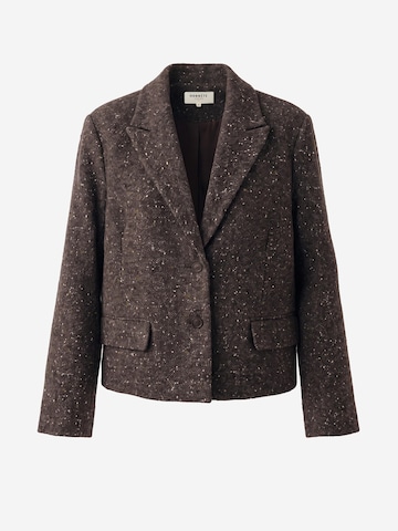 Honnête Atelier Between-Season Jacket in Brown: front