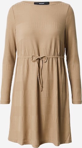 Robe 'CRUIZE' VERO MODA en beige : devant