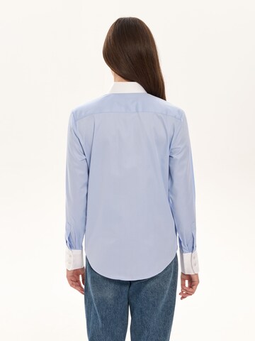 NOWIHT Bluse 'Yolande' i blå