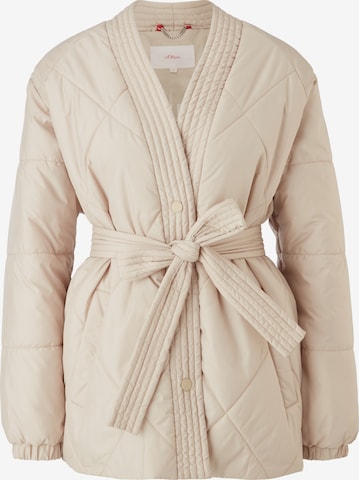 s.Oliver Jacke in Beige: predná strana