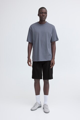 BLEND Regular Cargo Pants in Black
