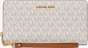 Michael Kors Portemonnaie 'Lg Trvl Continental' in Beige: Vorderseite