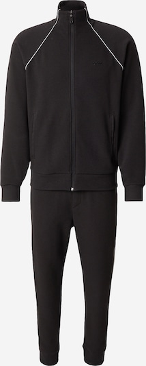 BOSS Jogging komplet u crna / bijela, Pregled proizvoda