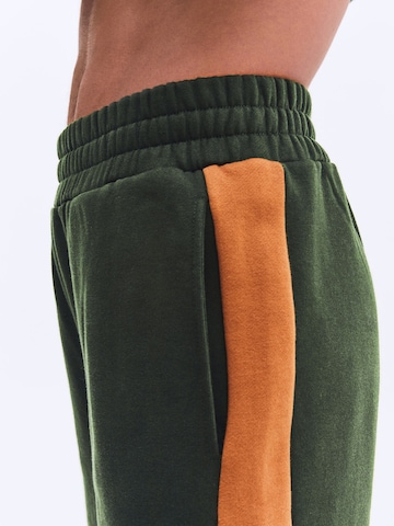 Smiles Regular Trousers 'Yunus' in Green