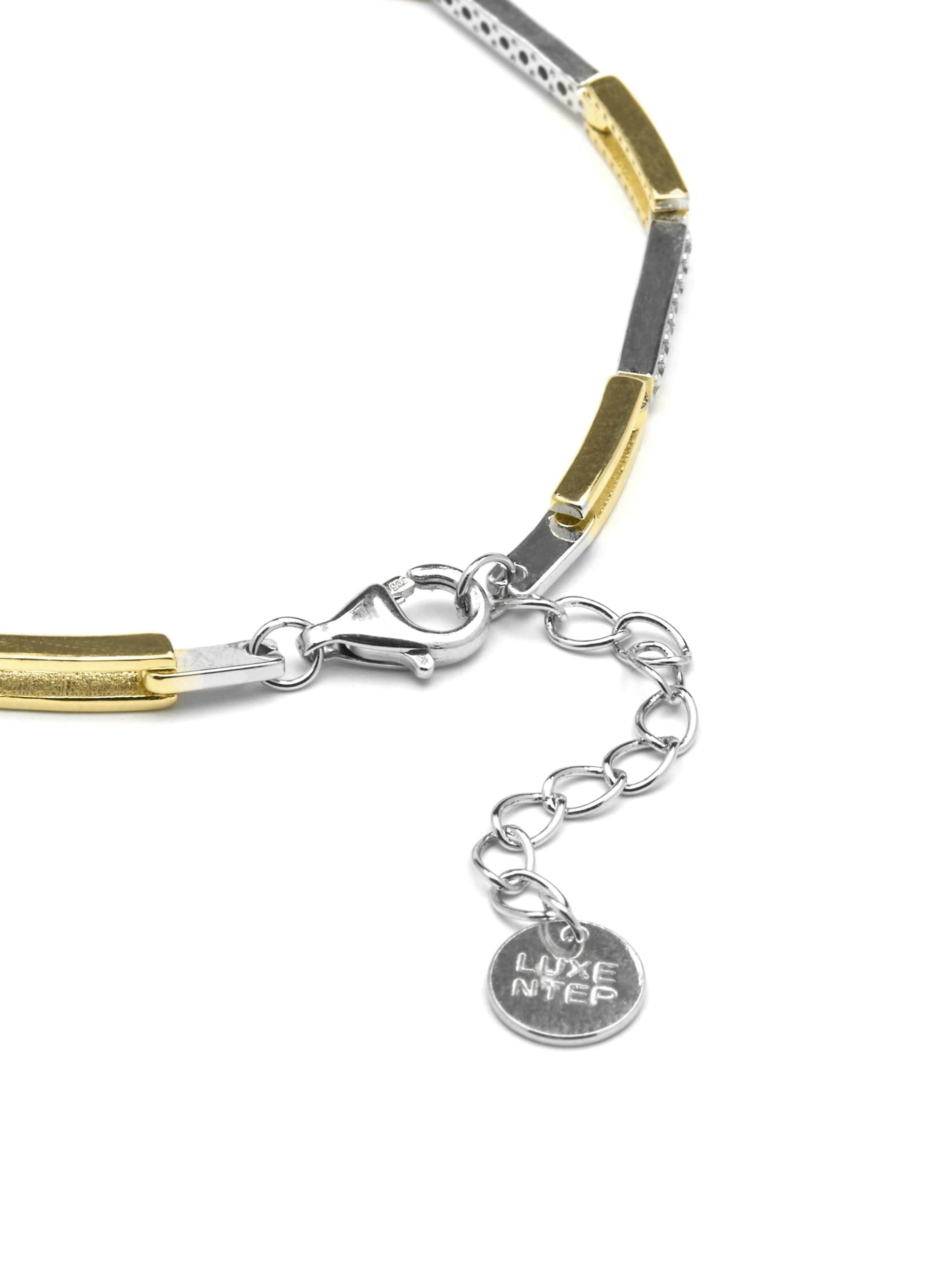 Luxenter Armband 'Athit'‌‌‌‌‌‌‌‌‌ in Weiß