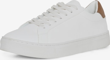 BLEND Sneakers laag in Wit: voorkant