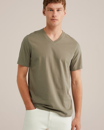 WE Fashion Shirt in Green: front