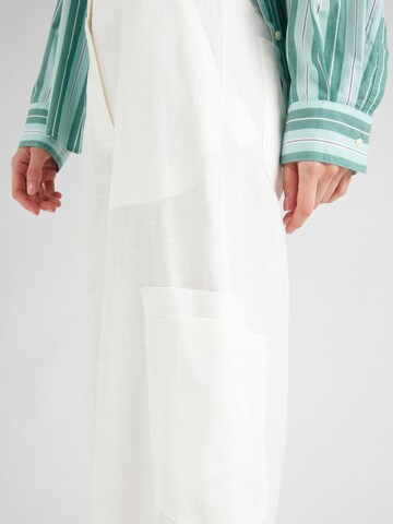 Copenhagen Muse Wide Leg Cargobukser 'NATULI' i beige