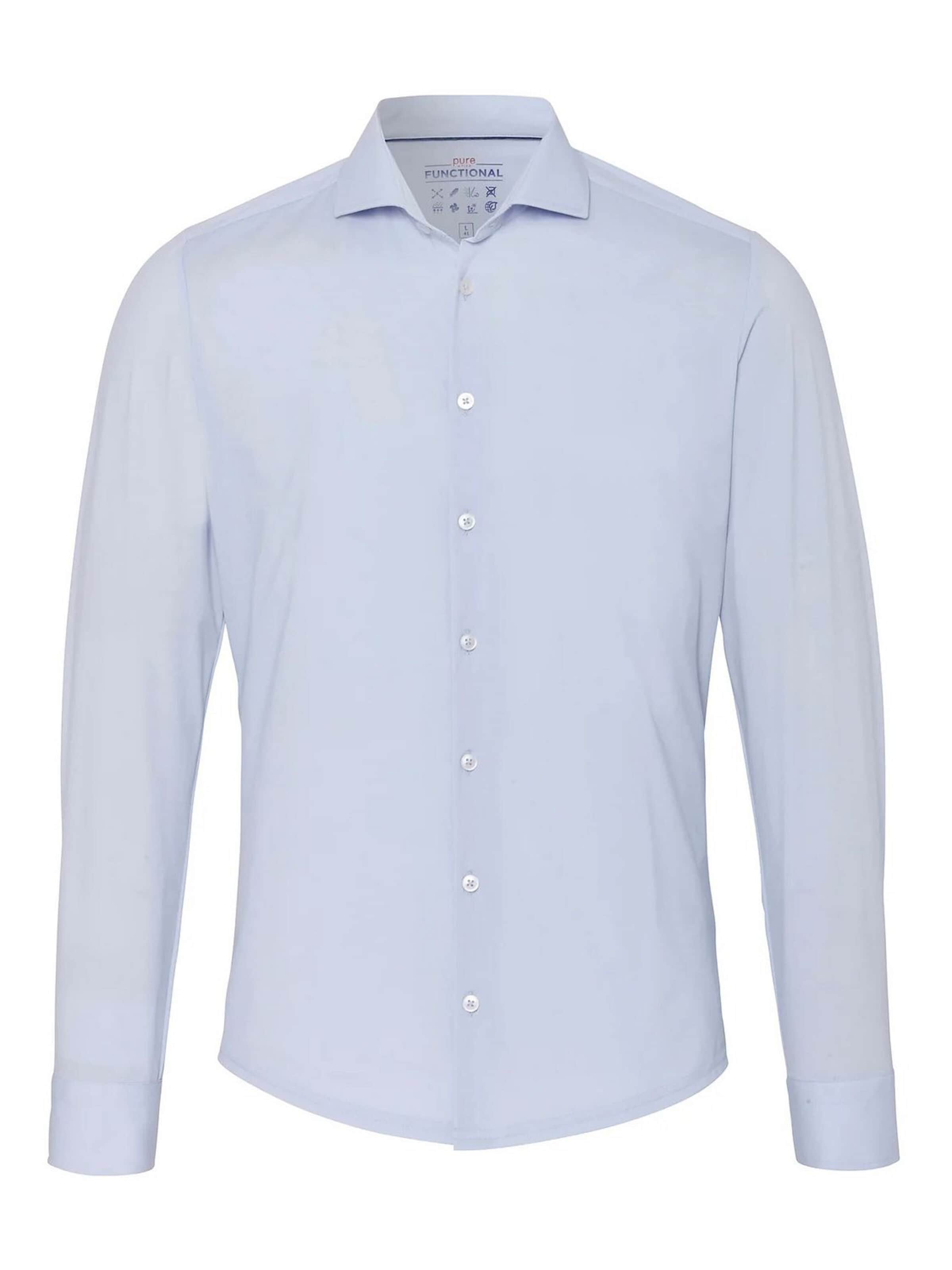 PURE Hemd‌‌‌‌‌‌‌ in Blau: Vorderseite
