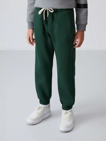 Tommy Life Broek 'TOMMY Kinder Jogginghose' in Groen: voorkant