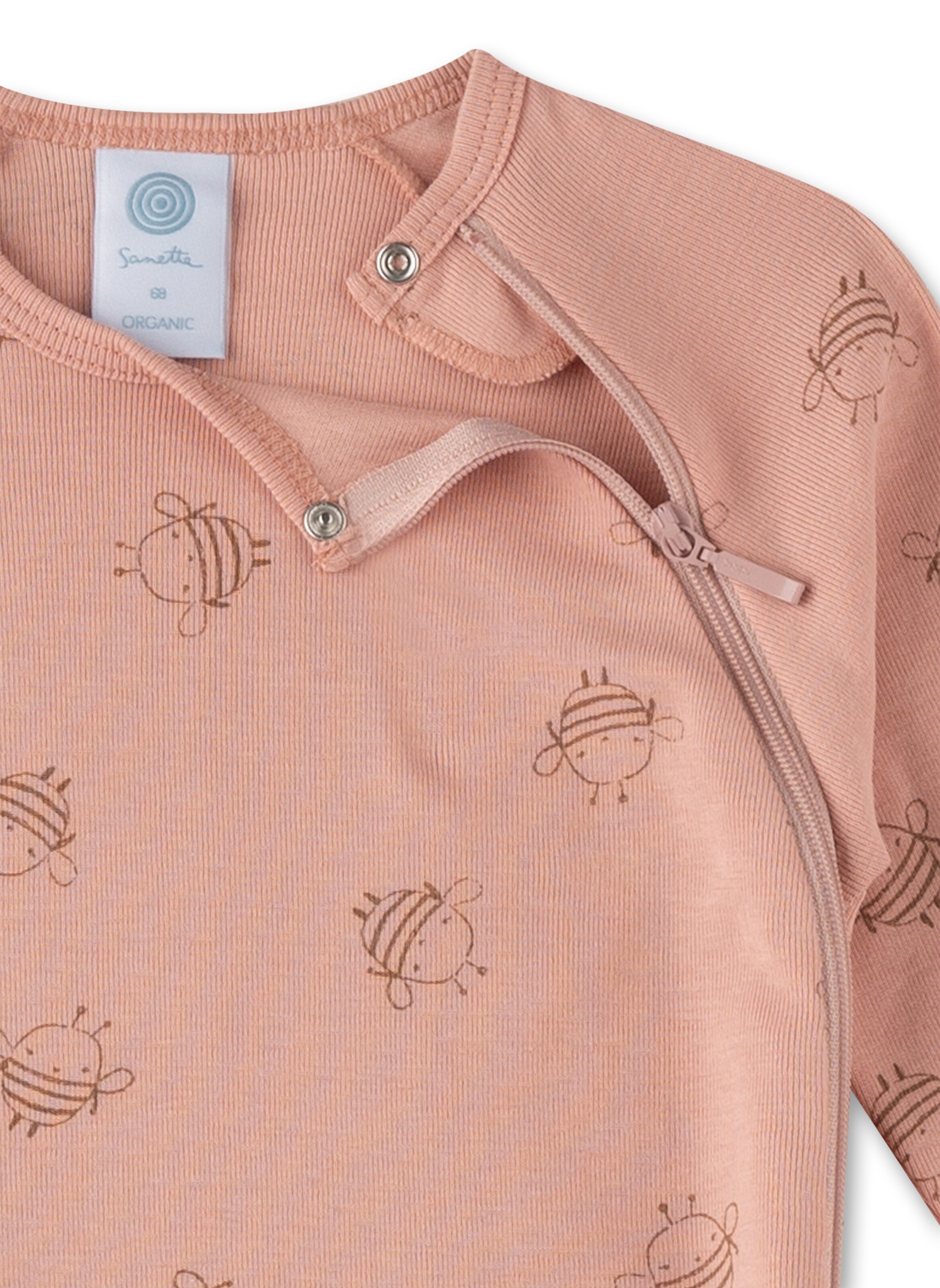 Sanetta Strampler 'Bienen' in Pink