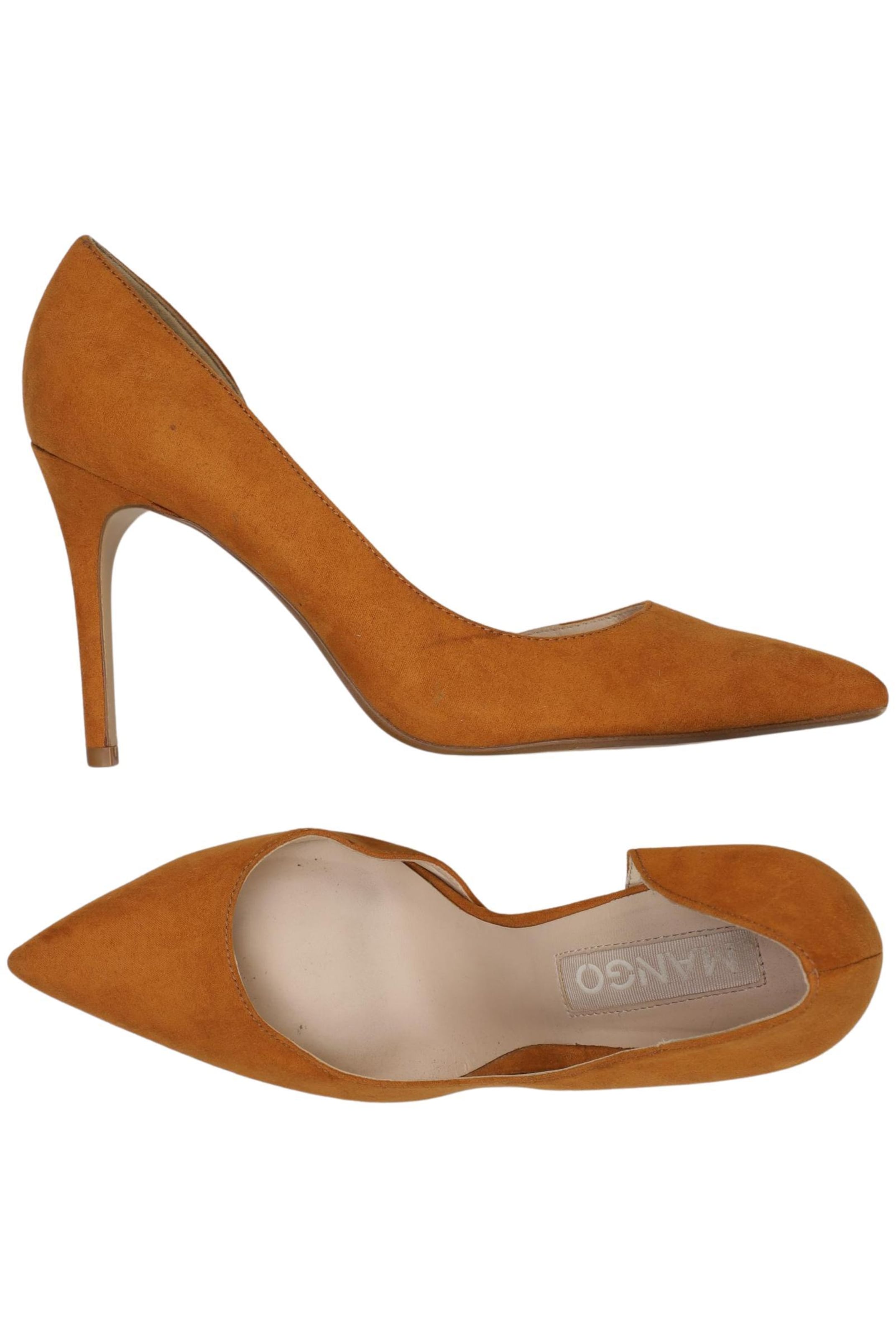 MANGO Pumps 38 in Orange: Vorderseite