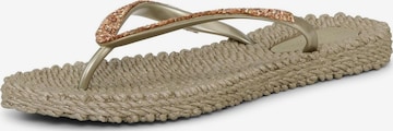 ILSE JACOBSEN Sandaler 'Cheerful03C' i guld: forside