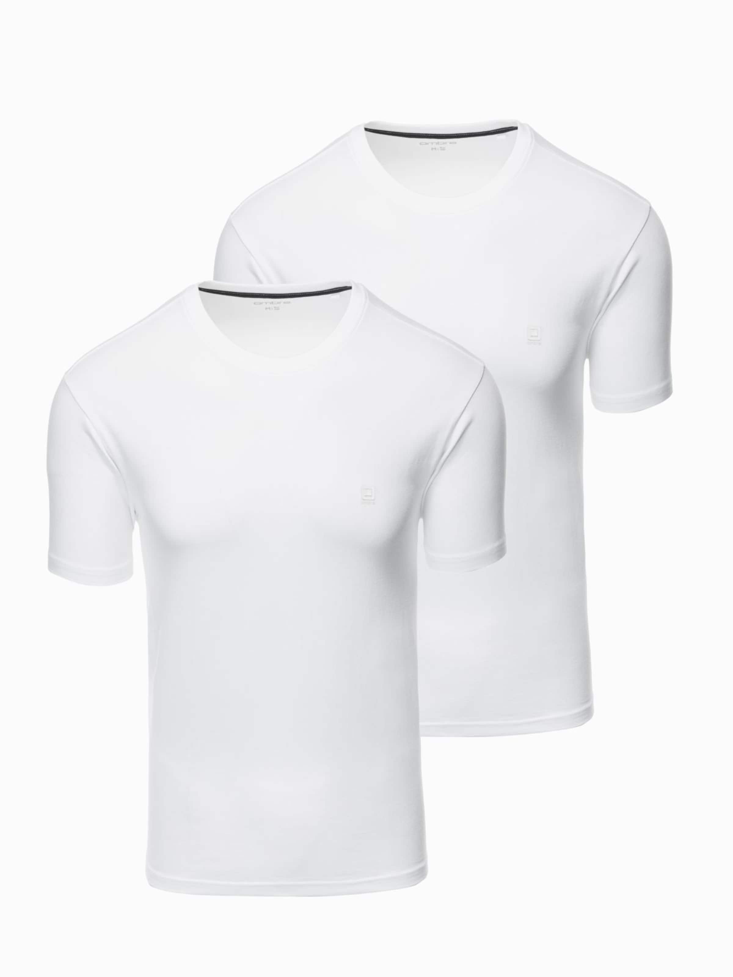 Ombre Shirt in White: front