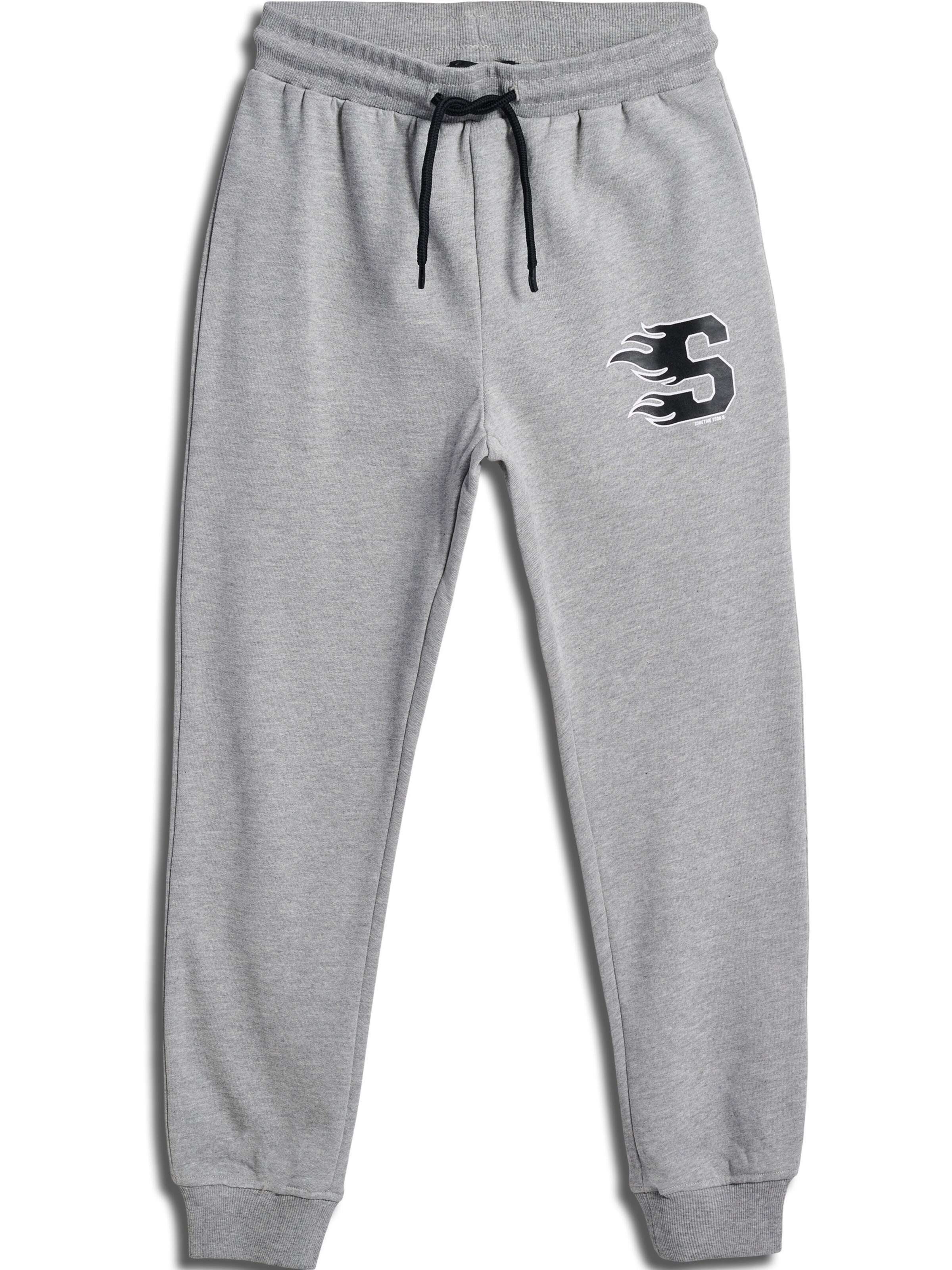 SOMETIME SOON Loosefit Bukser i grå: forside