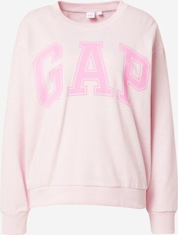 Sweat-shirt GAP en rose : devant