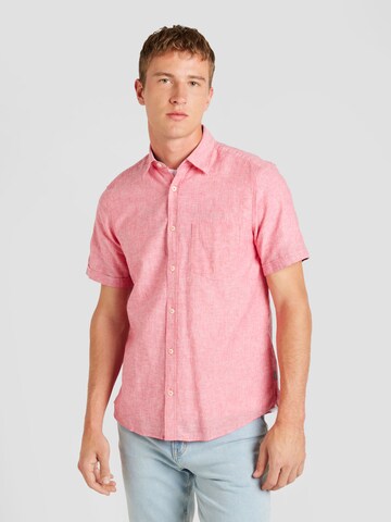 Coupe regular Chemise s.Oliver en orange : devant