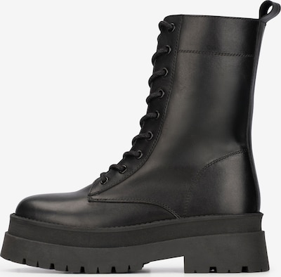 PS Poelman Čizme sa vezicama 'Korio' u crna, Pregled proizvoda