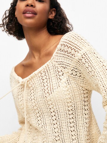 Pull-over Pull&Bear en beige