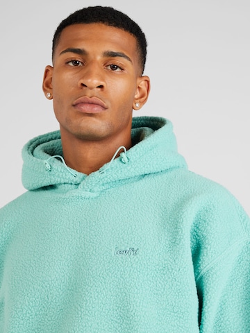 LEVI'S ®Sweater majica 'Cozy Up Hoodie' - zelena boja