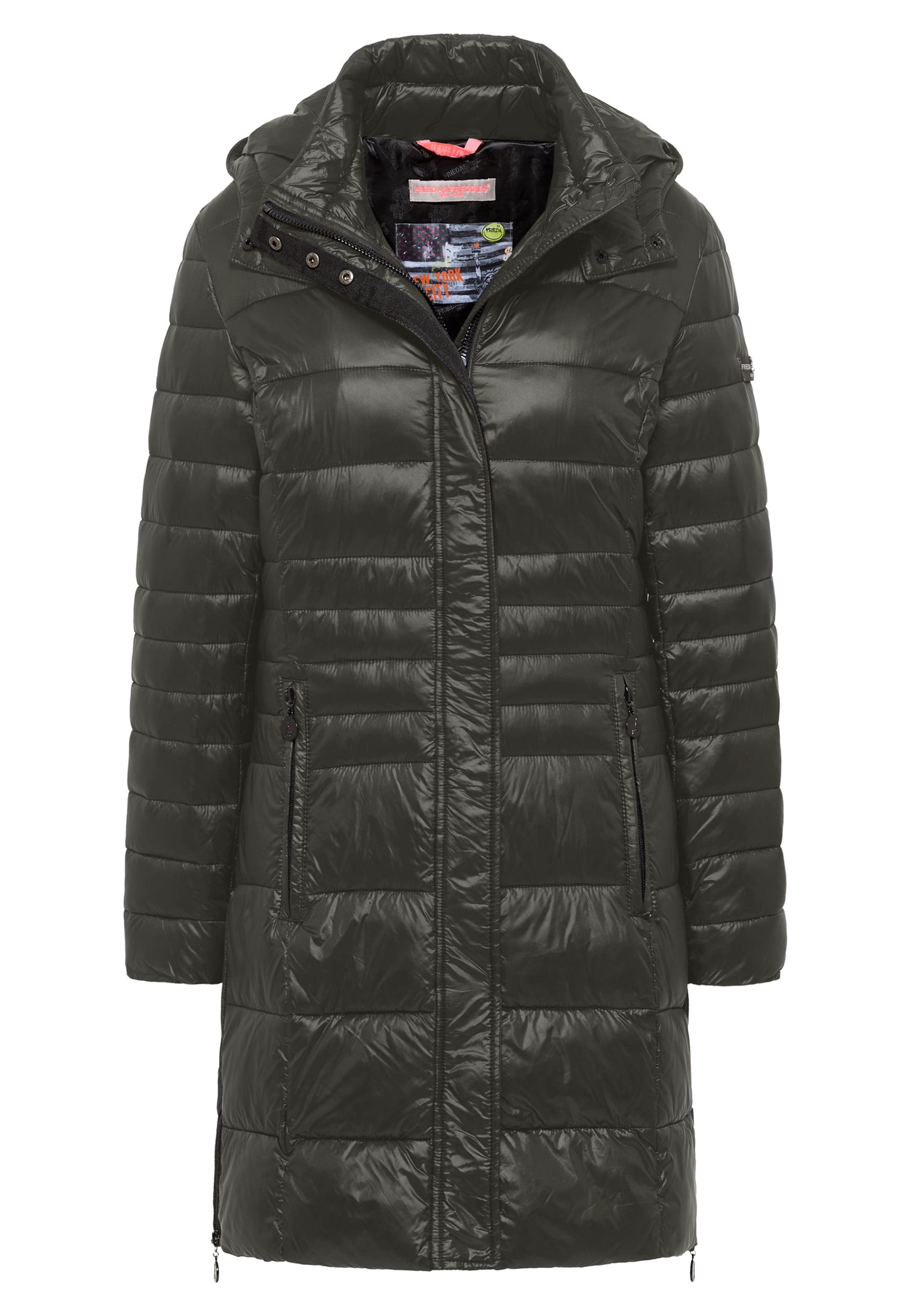 Frieda & Freddies NY Mantel 'Dalia 2' in Grün: Vorderseite