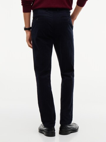 TOMMY HILFIGER Slimfit Hose 'Denton' in Blau