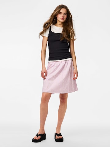 PIECES Nederdel 'PCBanna' i pink