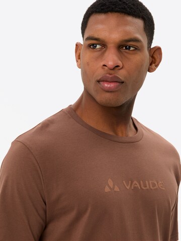VAUDE Functioneel shirt in Bruin