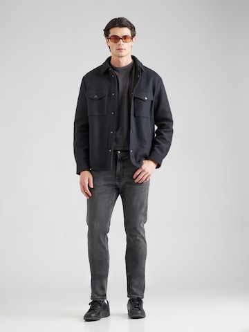 Lee Slimfit Jeans 'Rider' in Schwarz
