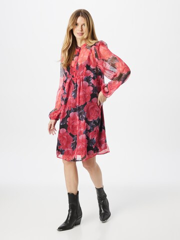 Robe-chemise Love & Divine en rouge : devant