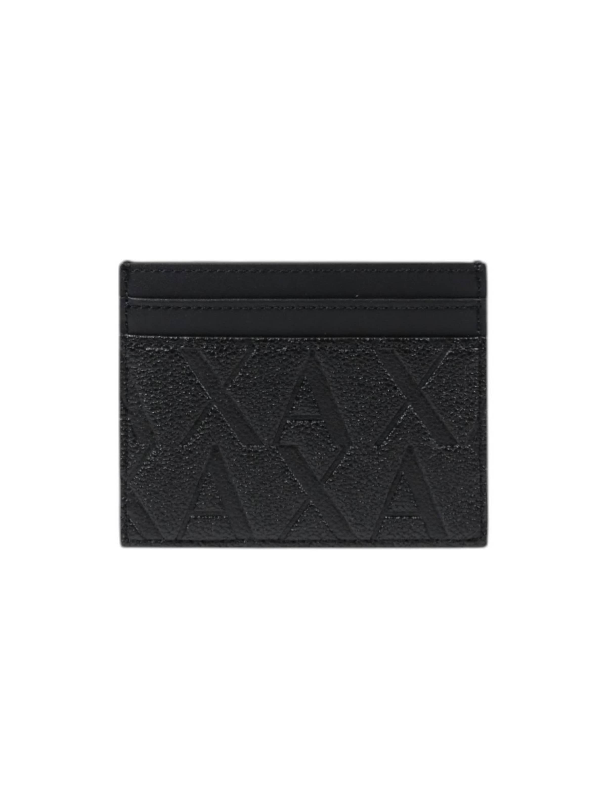 Portamonete 'XM000880 AF12133' di ARMANI EXCHANGE in nero: frontale