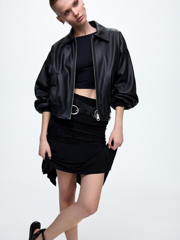 Pull&Bear Between-season jacket in Black